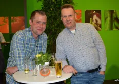 André Weijmer en Gert Koekoek van Groenteproductie Flevoland